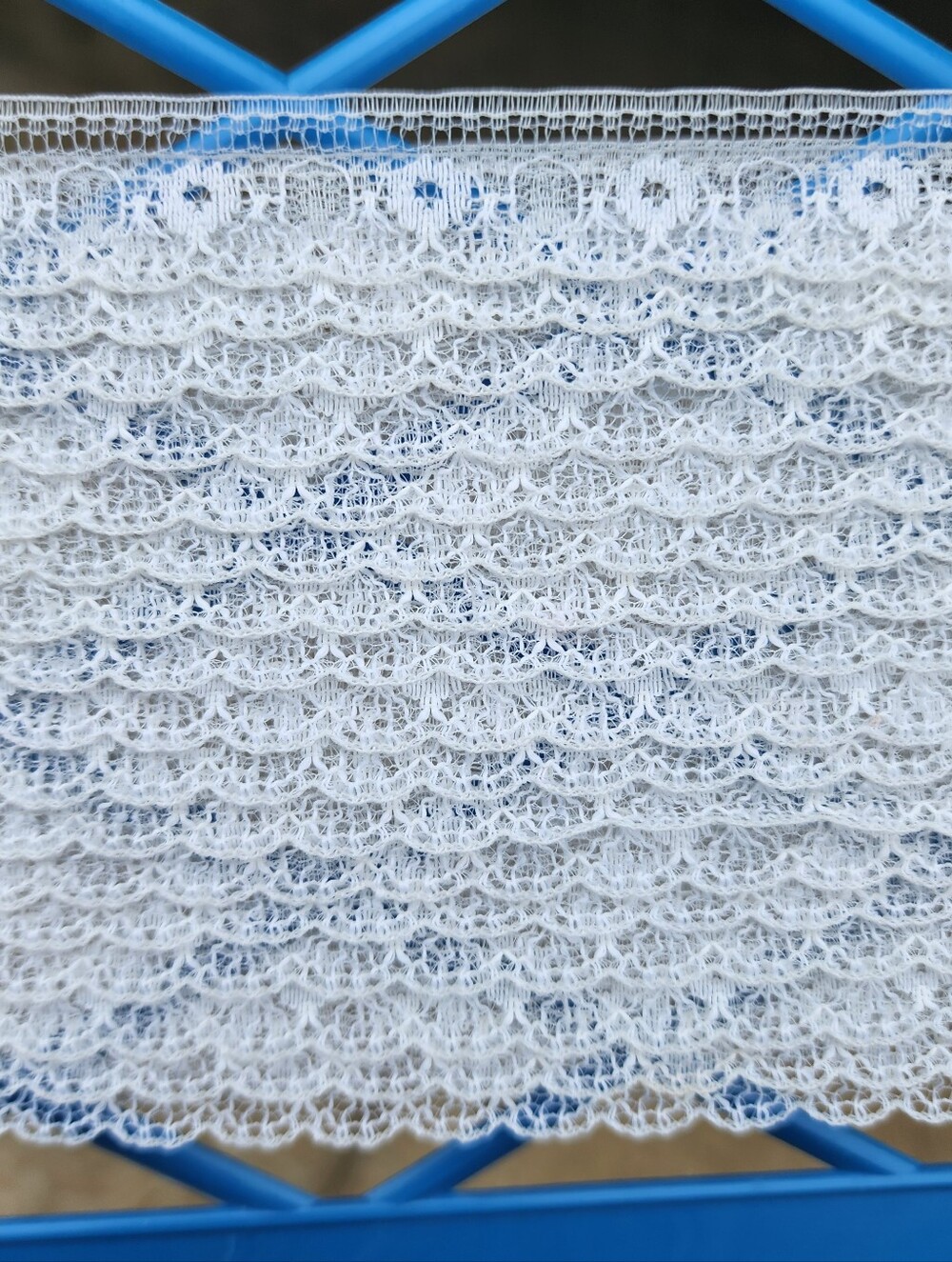 Vintage 1/2" Lace 9 Yards White Delicate Craft Sewing